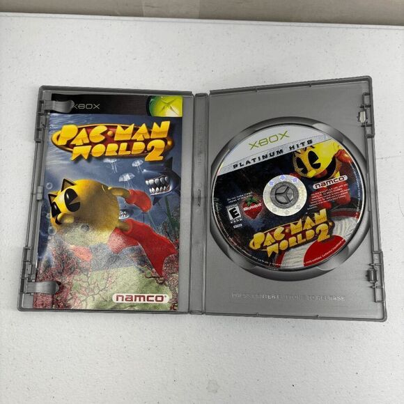 Pac-Man World 2 (Microsoft Xbox, 2002) Complete w/ Manual - Tested Working - Picture 5 of 6